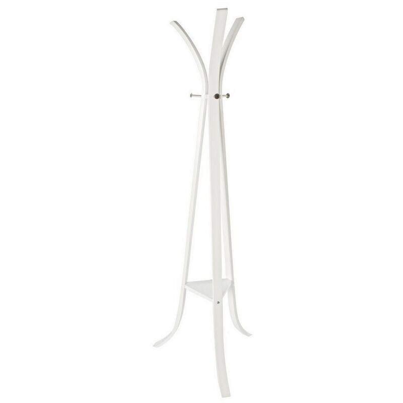 foto del prodotto appendiabiti bizzotto triomphe multistrato metallo cromato bianco