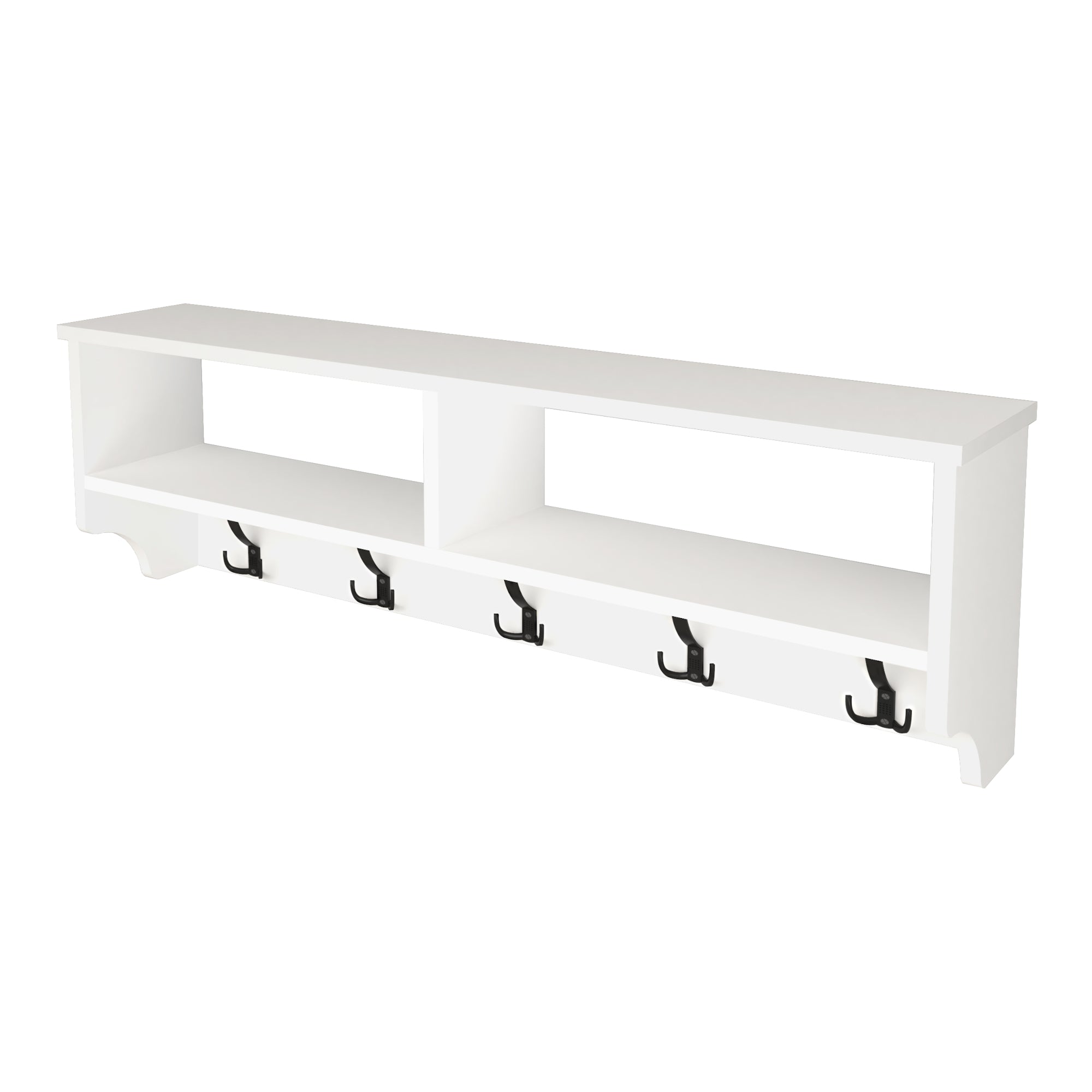 foto del prodotto appendiabiti con 15 ganci 120 x 22 x 37 cm bianco 03 0008186