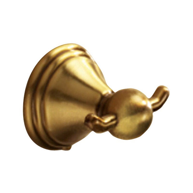 foto del prodotto appendiabiti doppio linea romance color bronzo