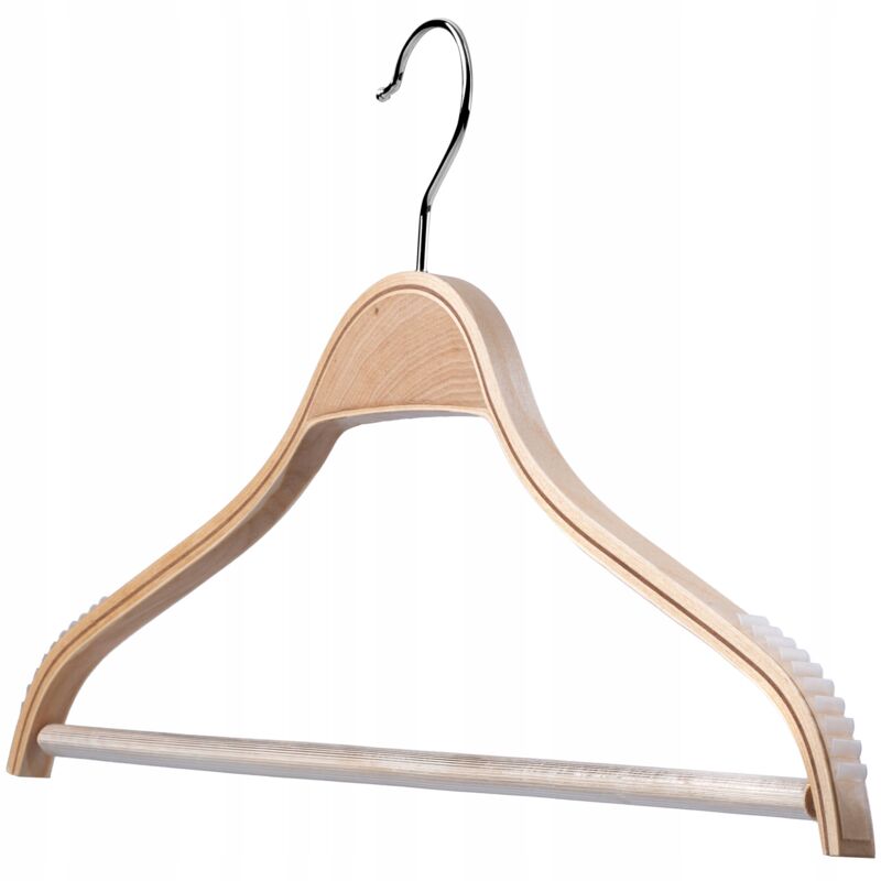 foto del prodotto appendiabiti e portapantaloni in legno laminato kadax