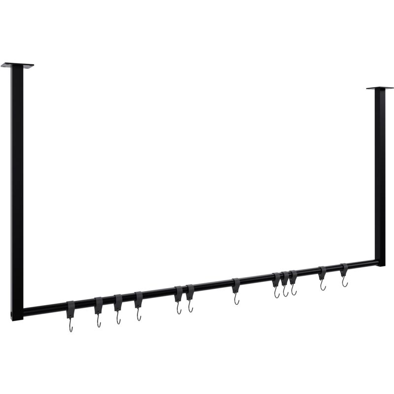 foto del prodotto appendiabiti fenton con 12 ganci per cappotti 120x60 cm