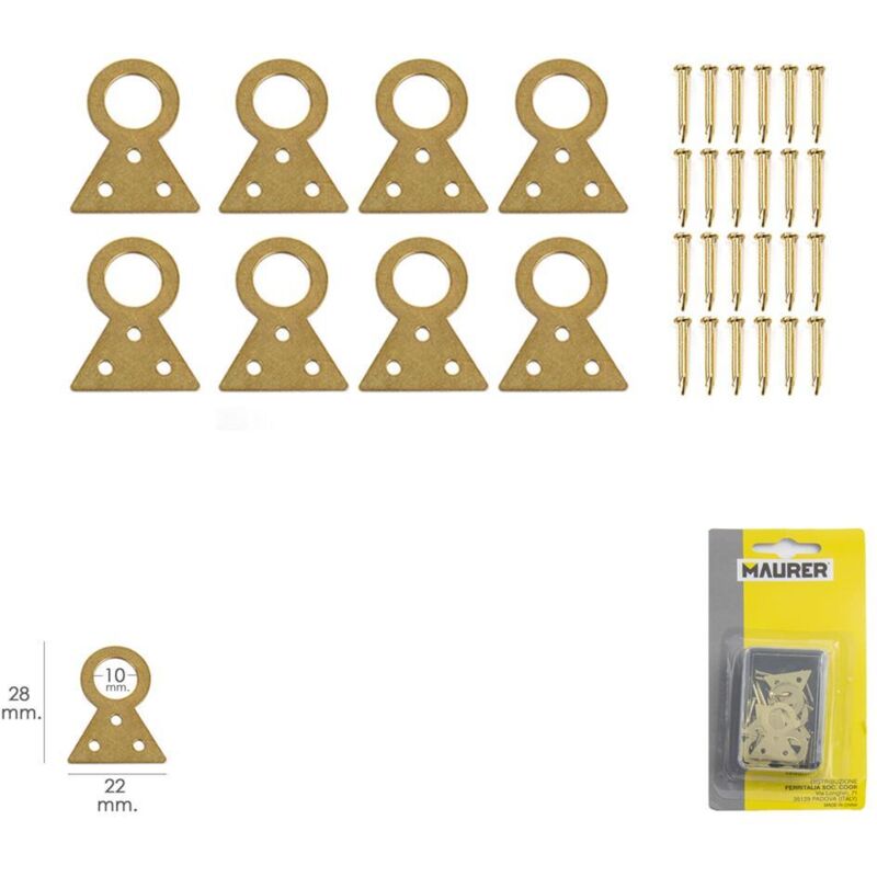 foto del prodotto appendiabiti fisso n 1 blister 8 pezzi