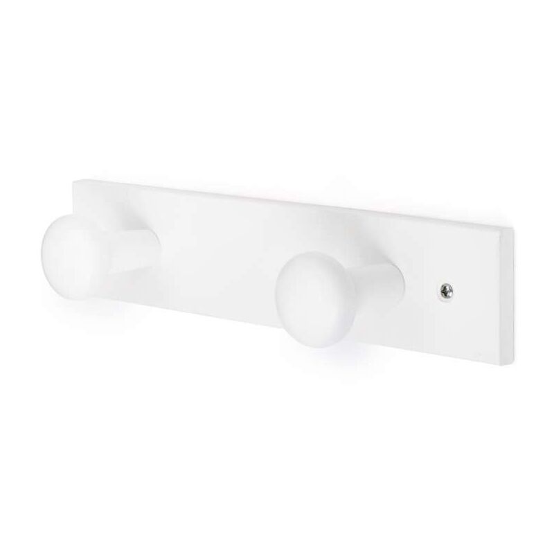 foto del prodotto appendiabiti in legno di faggio bianco 65x110 cm