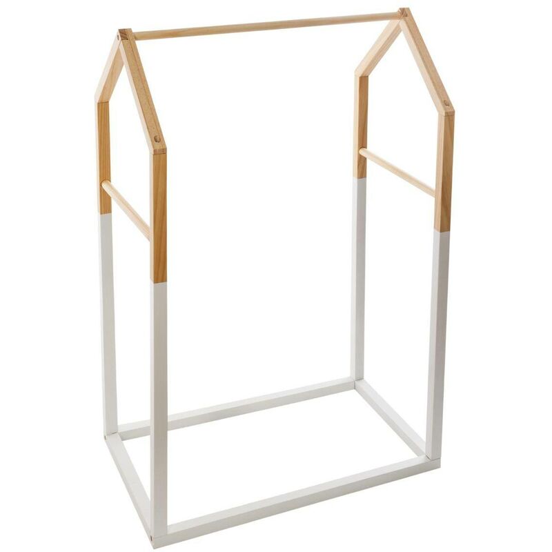 foto del prodotto appendiabiti per bambini maison in legno bianco 60x100cm atmosphera cr ateur d int rieur