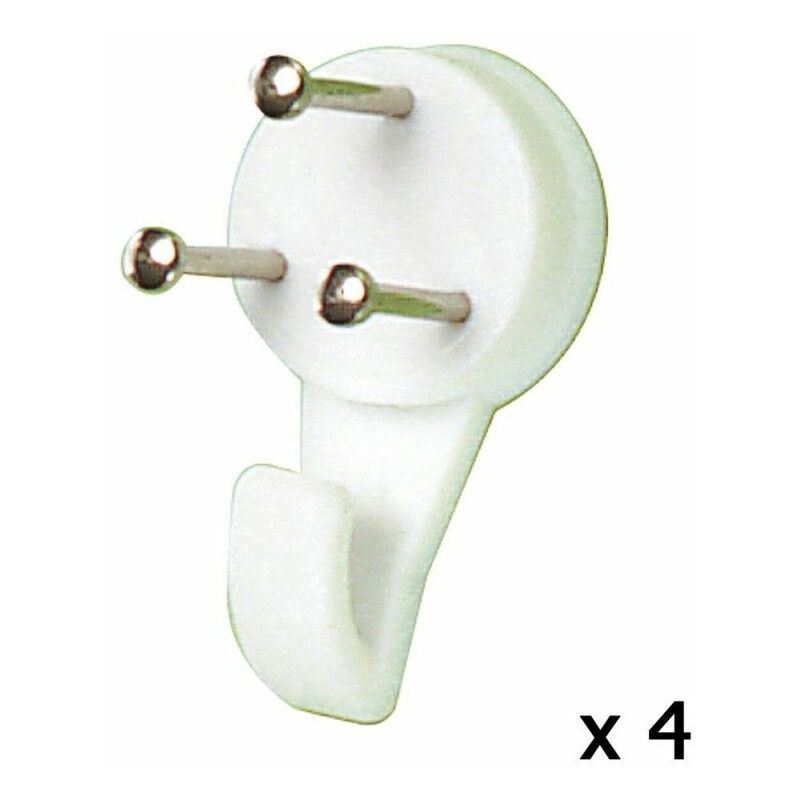 foto del prodotto appendiabiti per quadri gancio piccolo blister 4 unit chiodo
