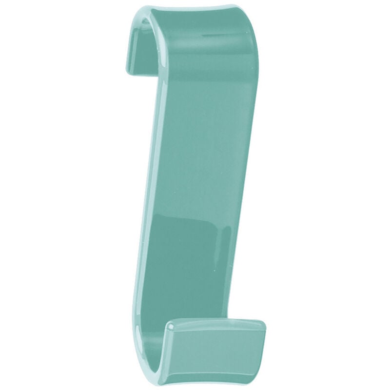 foto del prodotto appendiabiti per termoarredo gedy linea merlino in termoplastica colore acquamarina