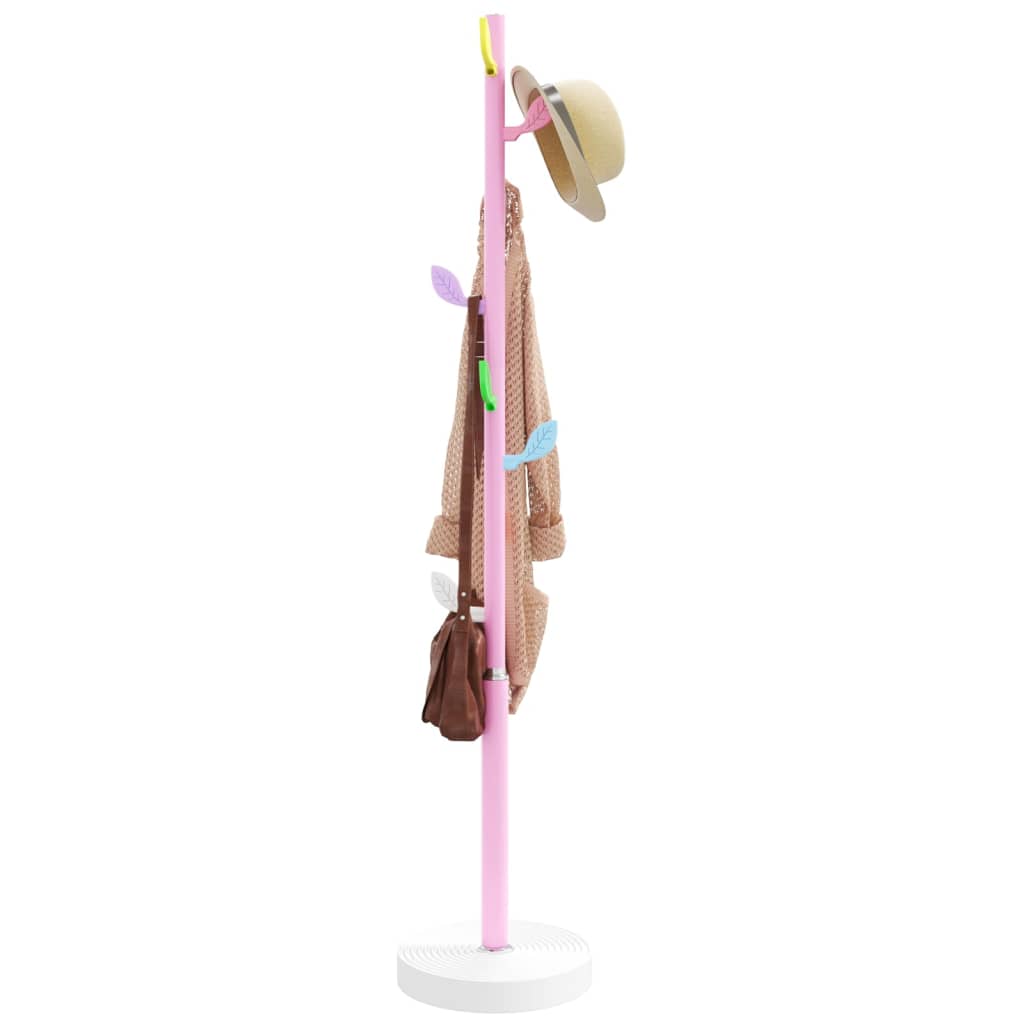 foto del prodotto appendiabiti rosa 172 cm in ferro verniciato a polverecod mxl 89722