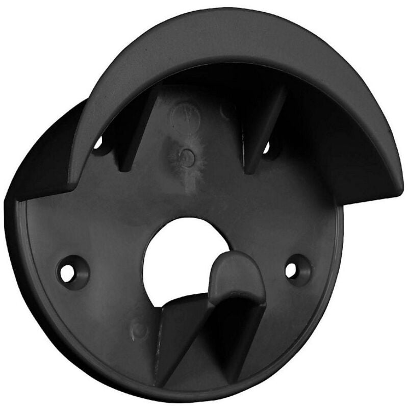 foto del prodotto appendibriglia in plastica resistente - nero