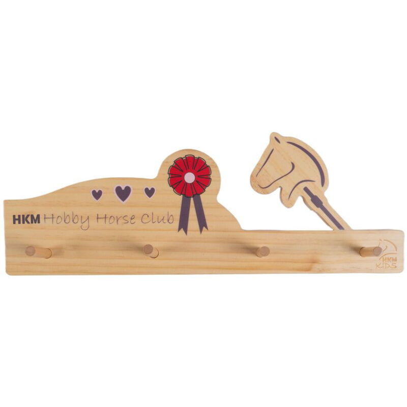foto del prodotto appendibriglie da muro per appendere accessori giocattolo linea hobby horse taglia unica, legno