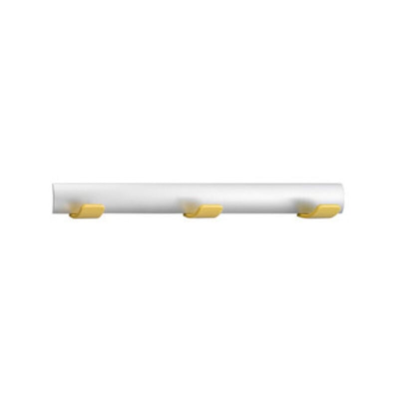 foto del prodotto appendino adesivo inofix 3p colore giallo. prezzo per 1 pezzo.