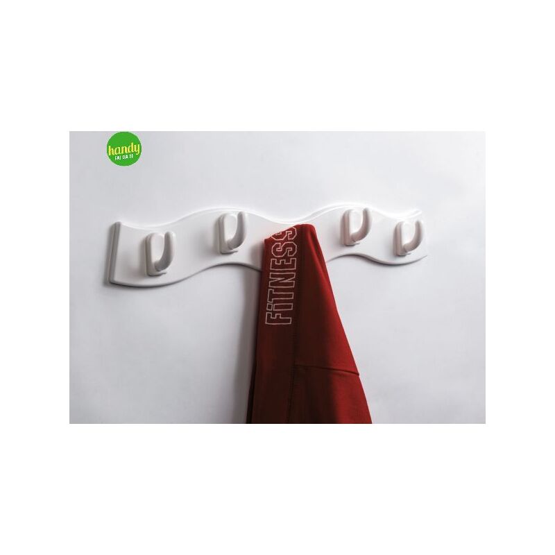 foto del prodotto appendino ball bolis italia in plastica colore bianco