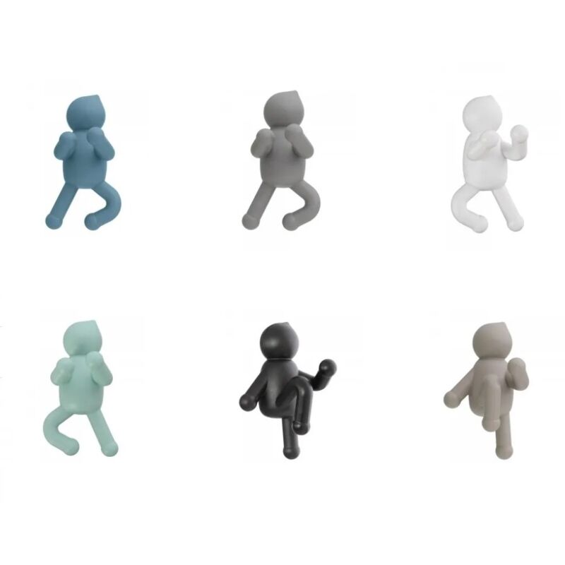foto del prodotto appendino kung fu in 6 colori con 2 fissaggi