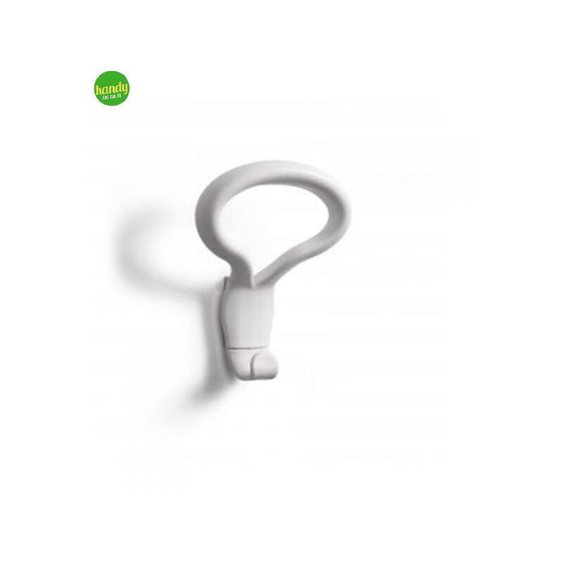 foto del prodotto appendino levante bolis italia in plastica colore bianco