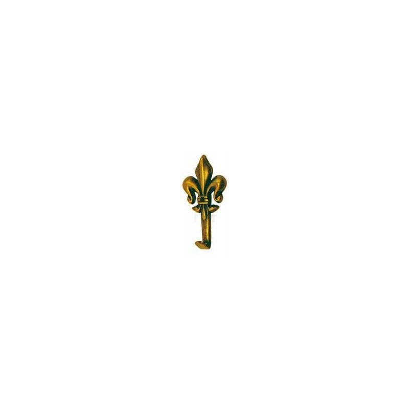 foto del prodotto appendiquad.fiore 23x36 bronzo