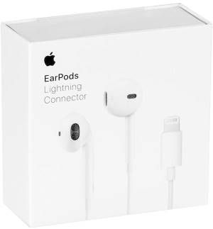 foto del prodotto apple auricolari earpods con connettore lightning mwty3zm a