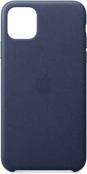 foto del prodotto apple custodia in pelle per iphone 11 pro max blu notte