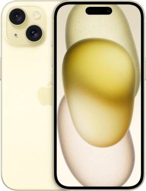 foto del prodotto apple iphone 15 256gb 6.1 yellow eu mtp83sx a