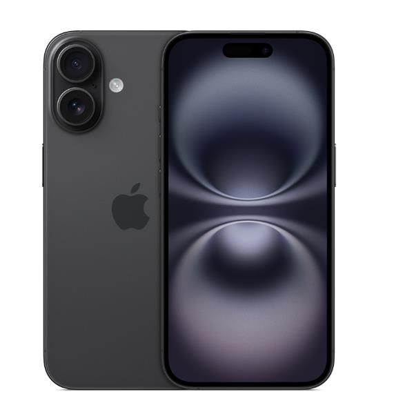 foto del prodotto apple iphone 16 256gb 6.1 black ita myee3ql a