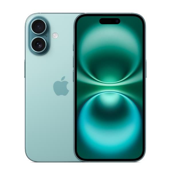 foto del prodotto apple iphone 16 256gb teal myej3ql a