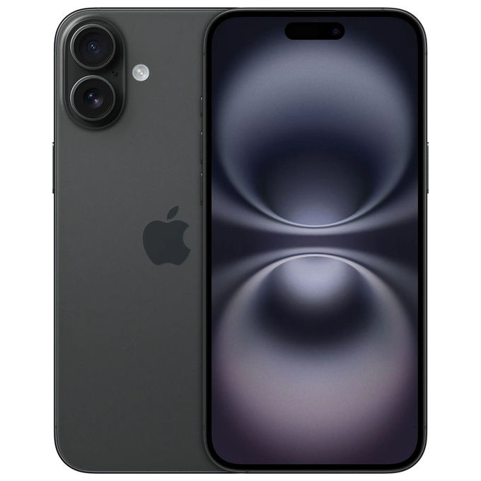 foto del prodotto apple iphone 16 plus 256gb 6.7'' nero italia