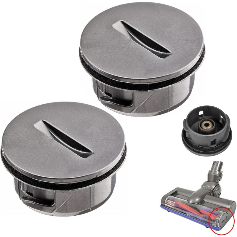 foto del prodotto applicabile 2 pezzi di ricambio accessori rullo spazzola testa per dyson v6 dc59 dc62 sv03 sv073 direct drive cordless aspirapolvere parti di