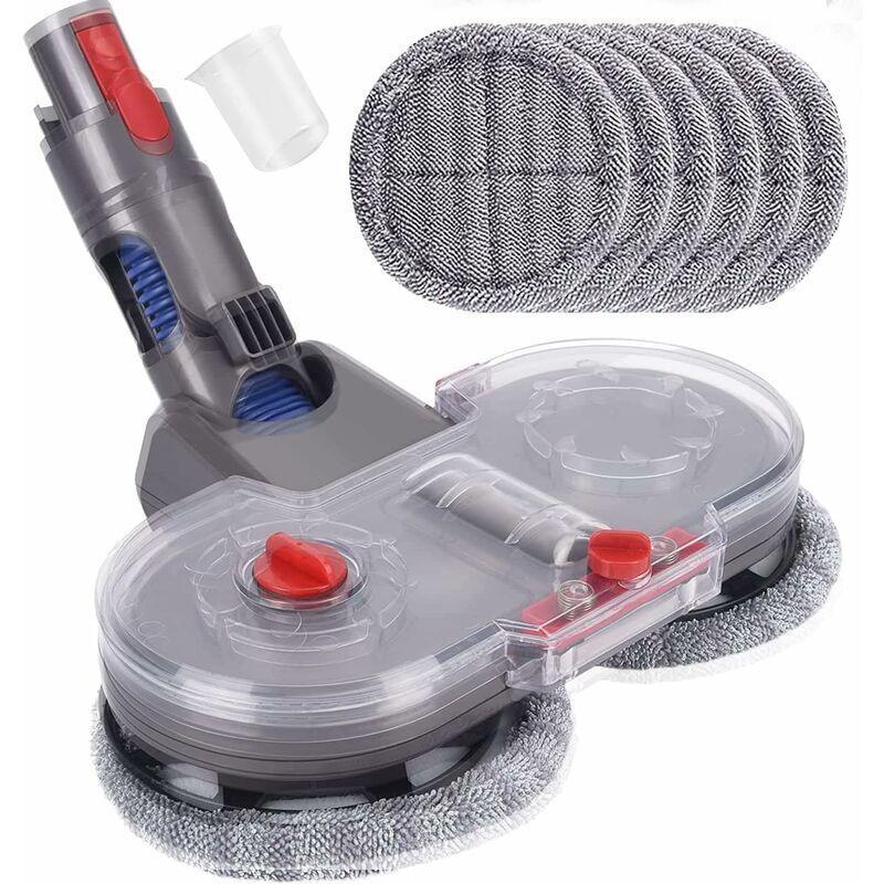 foto del prodotto applicabile a dyson v7 v8 v10 v11 v15 scopa elettrica sostitutiva pulizia profonda con 1 serbatoio dell acqua e 6 panni inclusi