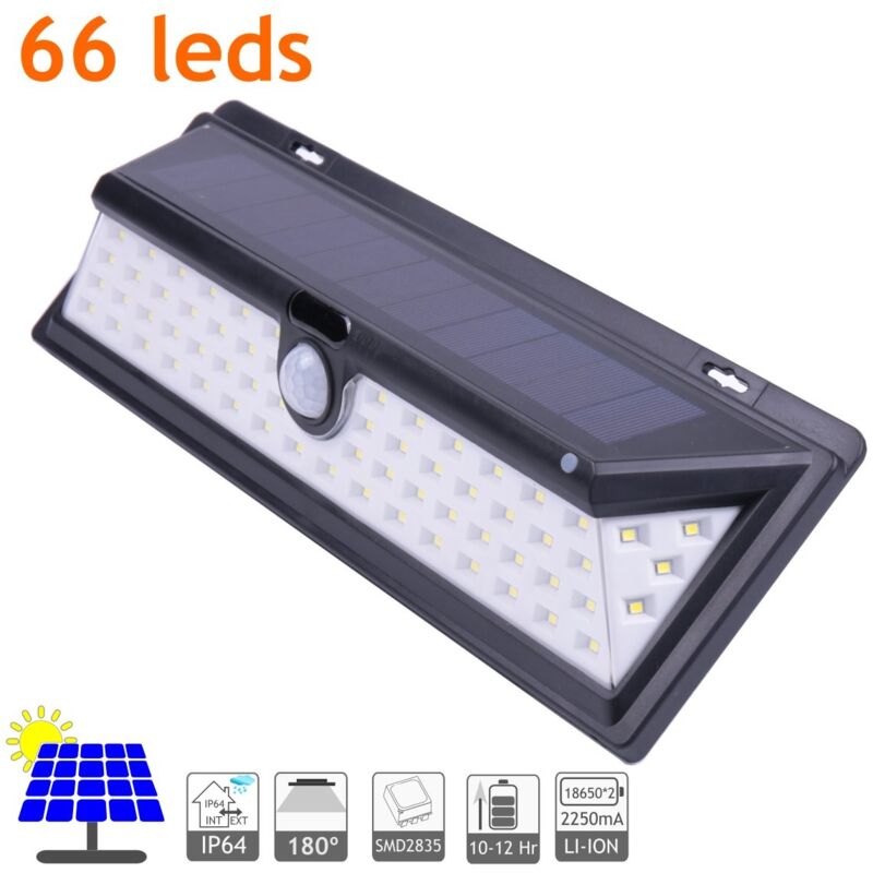 foto del prodotto applicad led ad alta potenza batteria li ic 66 led led solar lightion jandei