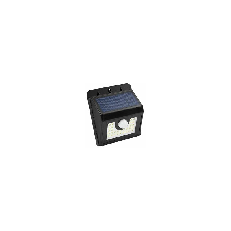 foto del prodotto applicare 30 led korpass solar black sensor 4w