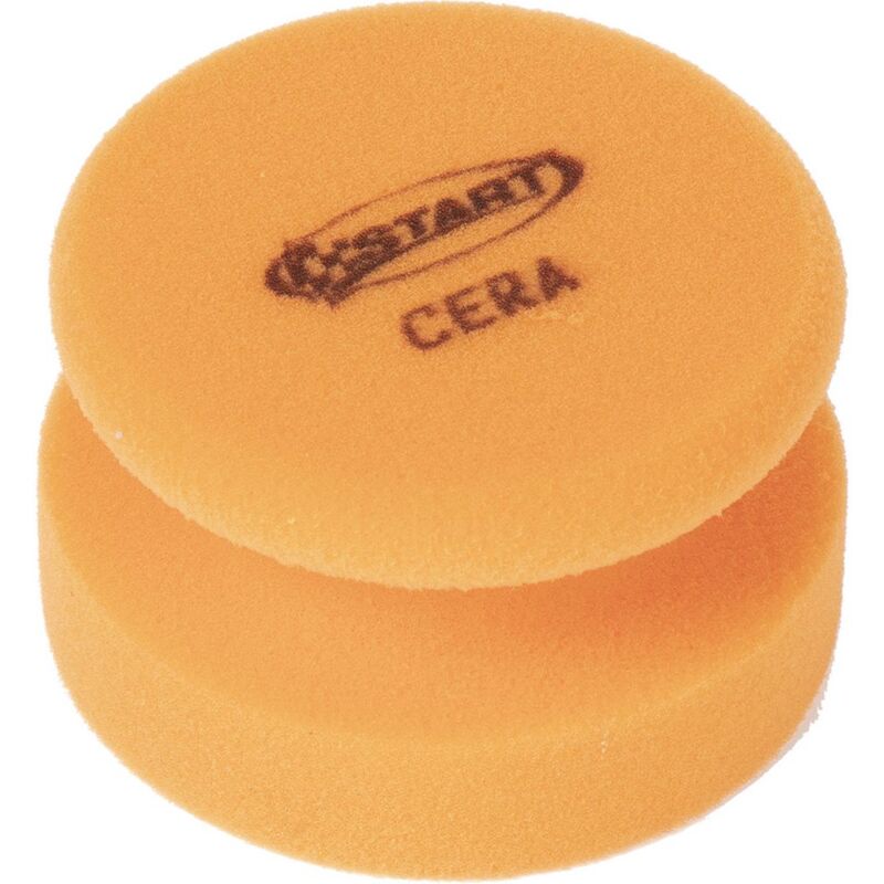 foto del prodotto applicatore cera ergonomico per lucidatura spugna per lucidatura a mano applicatore per la pulizia della vernice 1 pezzo antigraffio e multiuso