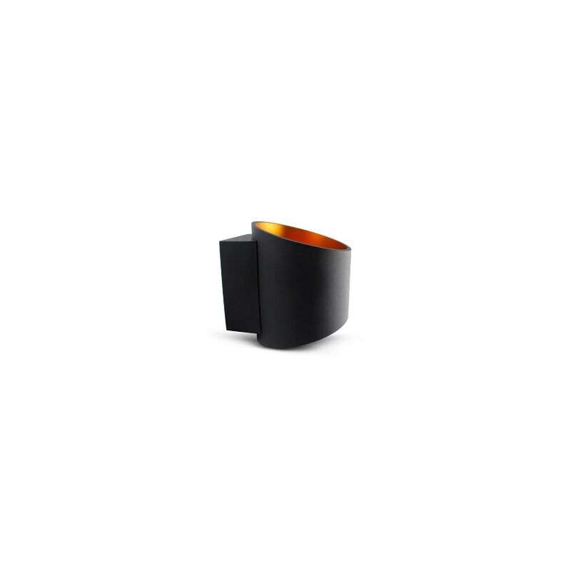 foto del prodotto applicazione parete 1xg9 ac220 240v 5w ip20 ik08 nero o