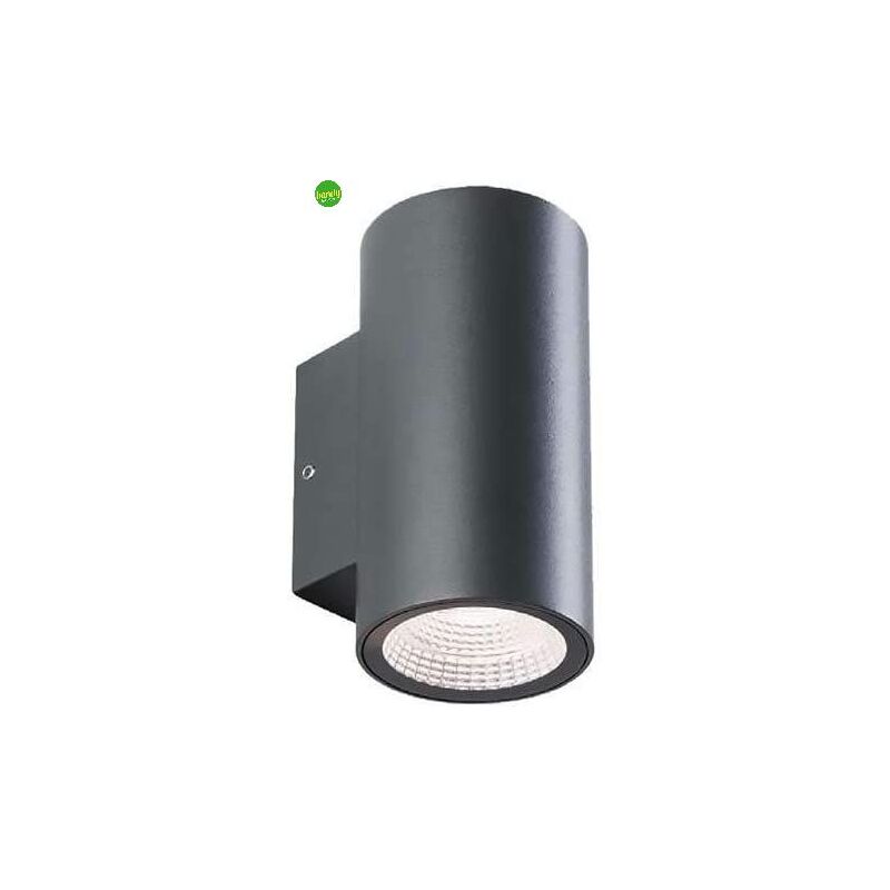 foto del prodotto applique 2 led sovil sino 3w 3w grigio