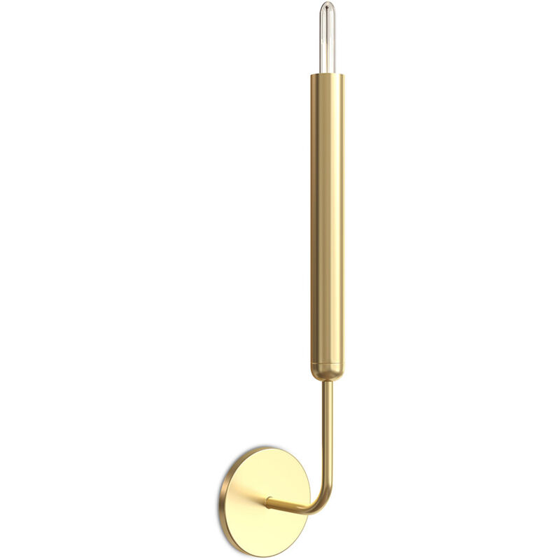 foto del prodotto applique a candela da parete in dorato lica oro invecchiato