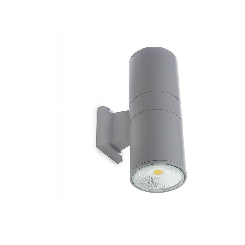 foto del prodotto applique a led 40w 3.200lm 6000 k claire ip65 40.000h ho cobwall 2x20 cw 