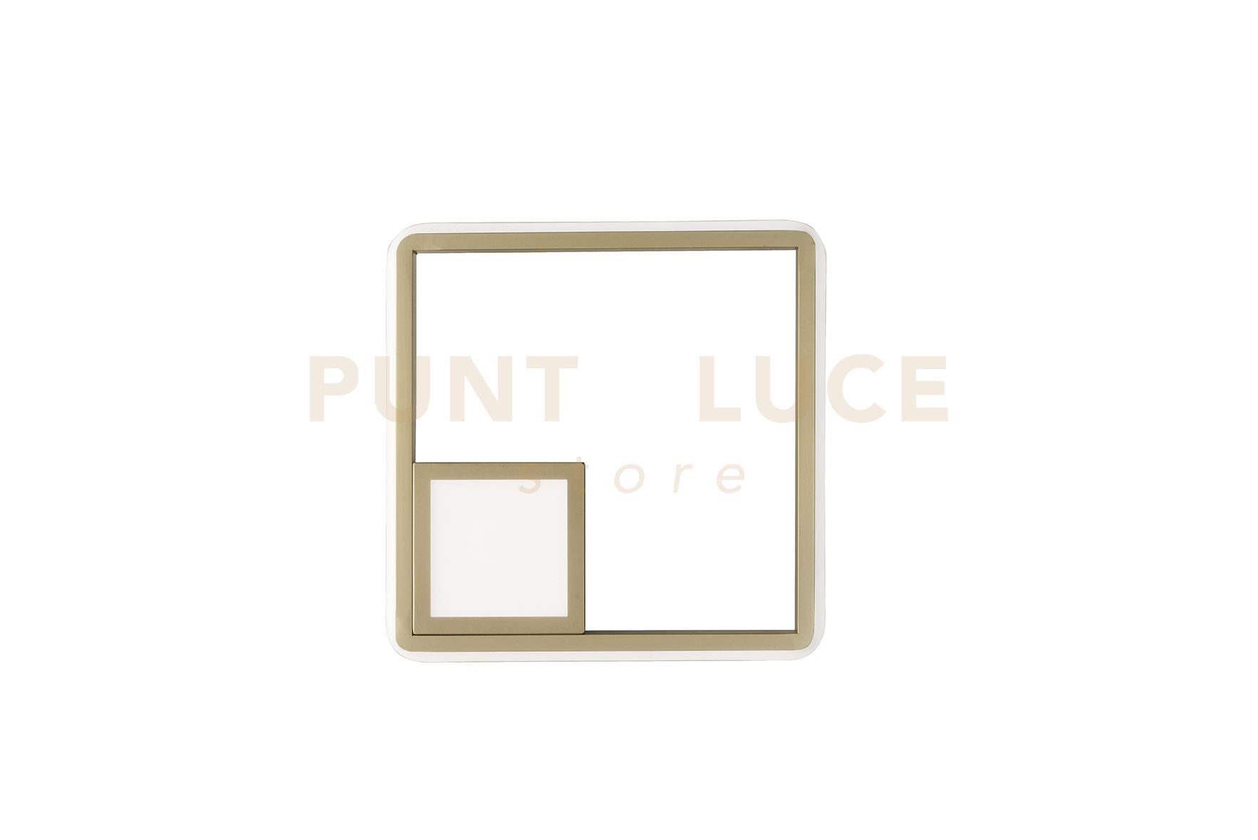 foto del prodotto applique a led dowel ap.dowel oro dorato