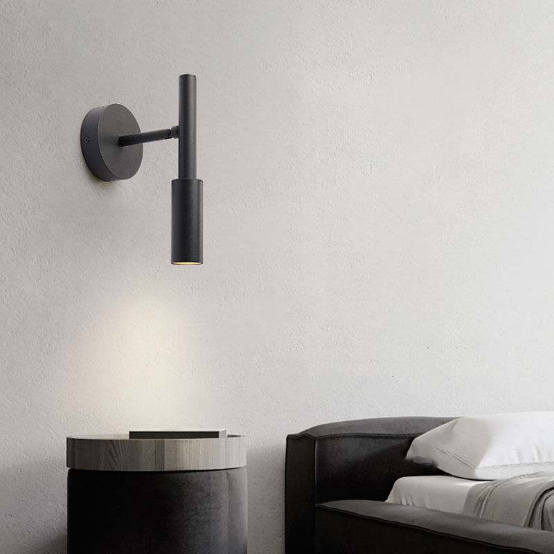 foto del prodotto applique a led, lampada da lettura da comodino, faretto orientabile