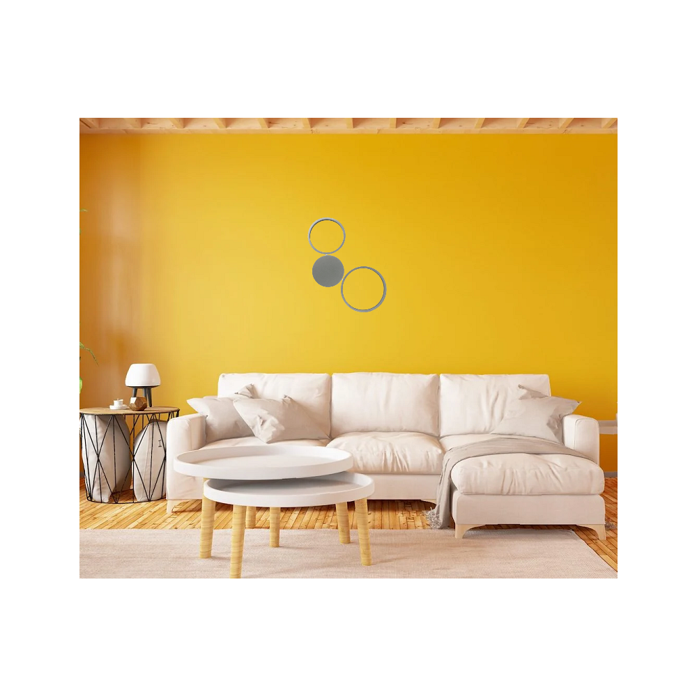 foto del prodotto applique a led pois silver