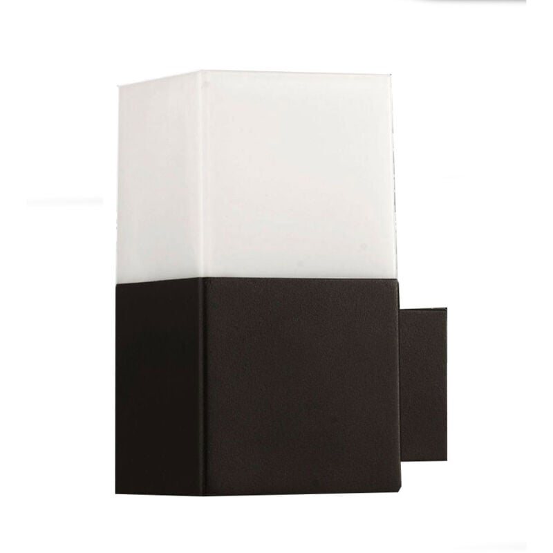 foto del prodotto applique a muro per esterno lampada da parete in alluminio attacco e27 per facciata terrazzo balcone ip44