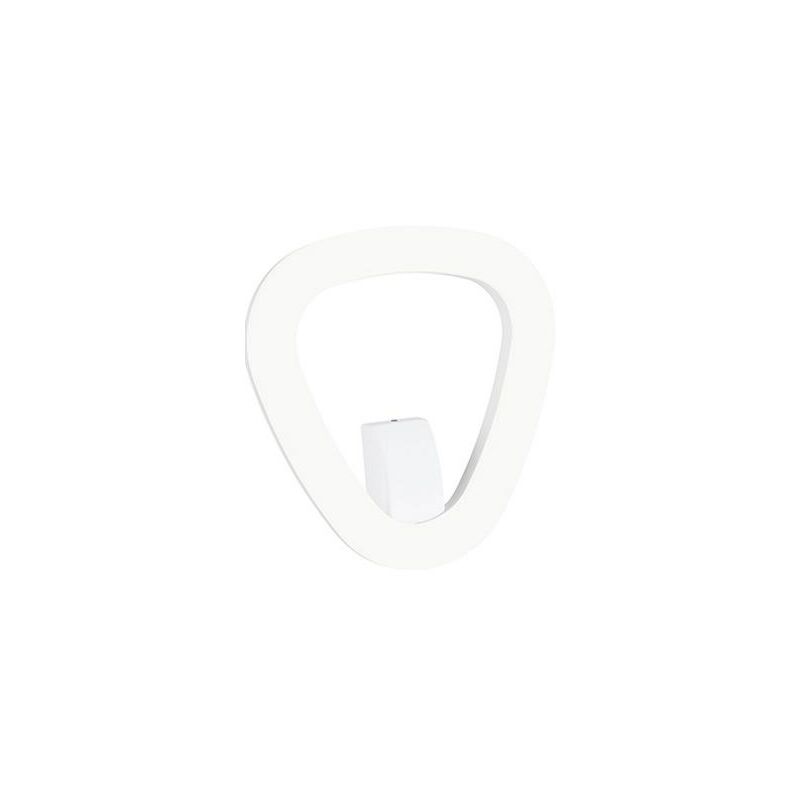 foto del prodotto applique a parete esterno interno tonda led moderna daphne sovil colore bianco