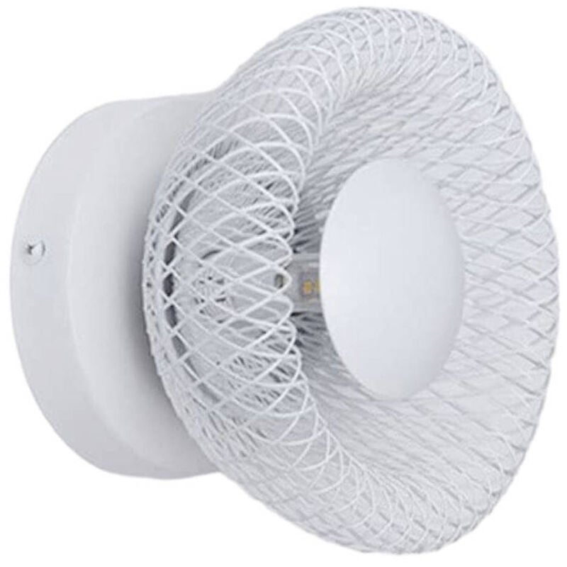 foto del prodotto applique a parete in stile industrial lampada da muro decorativa in metallo per camera da letto soggiorno attacco g9