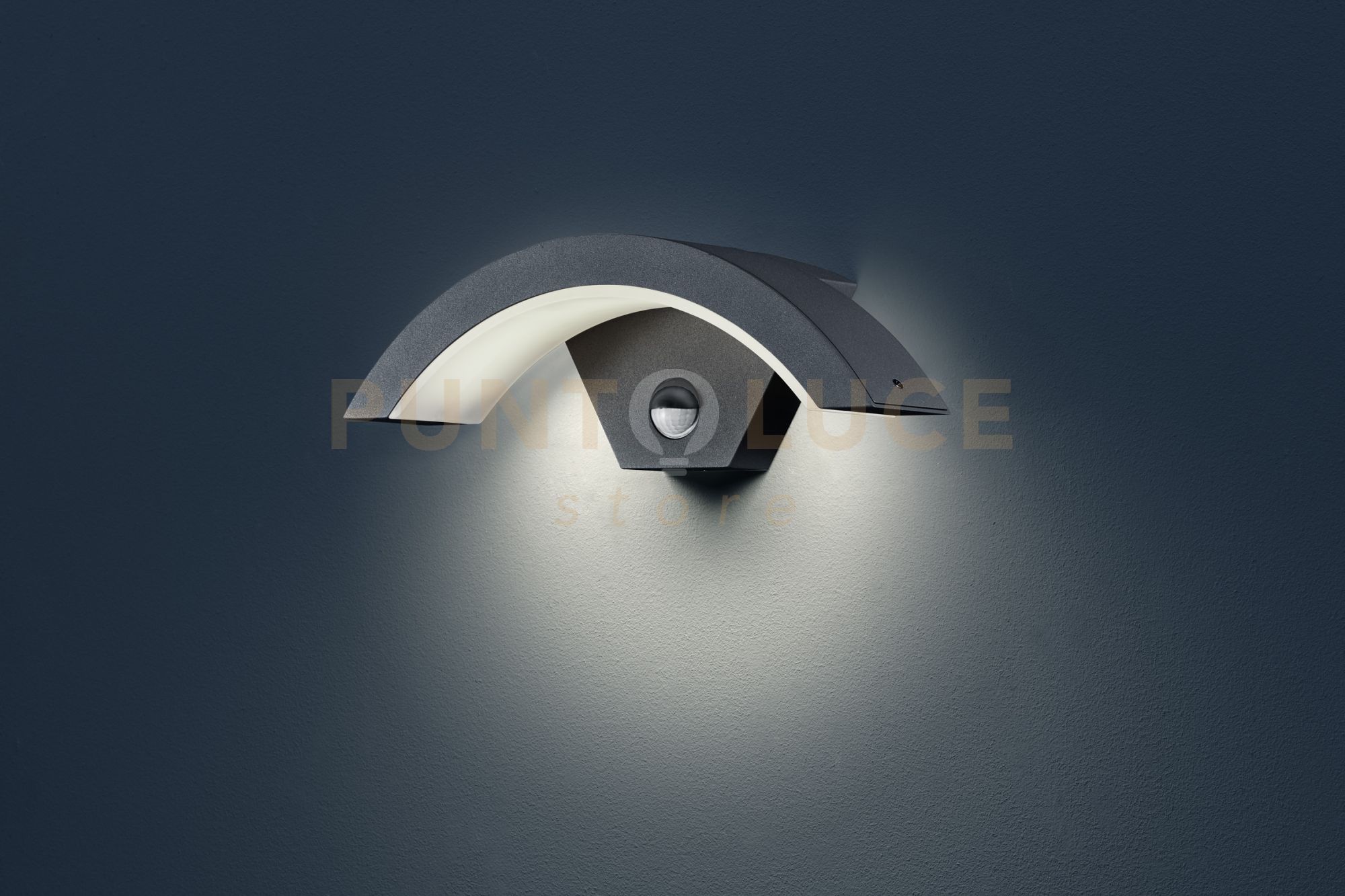 foto del prodotto applique a parete led ohio 220969142 grigio 20x30