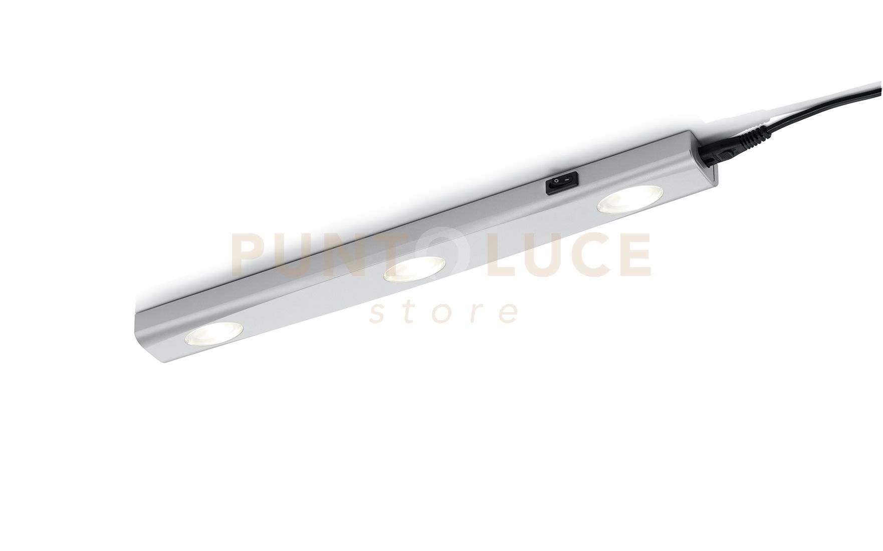 foto del prodotto applique a parete reglette led alluminio 3 punti luce aragon 273170387