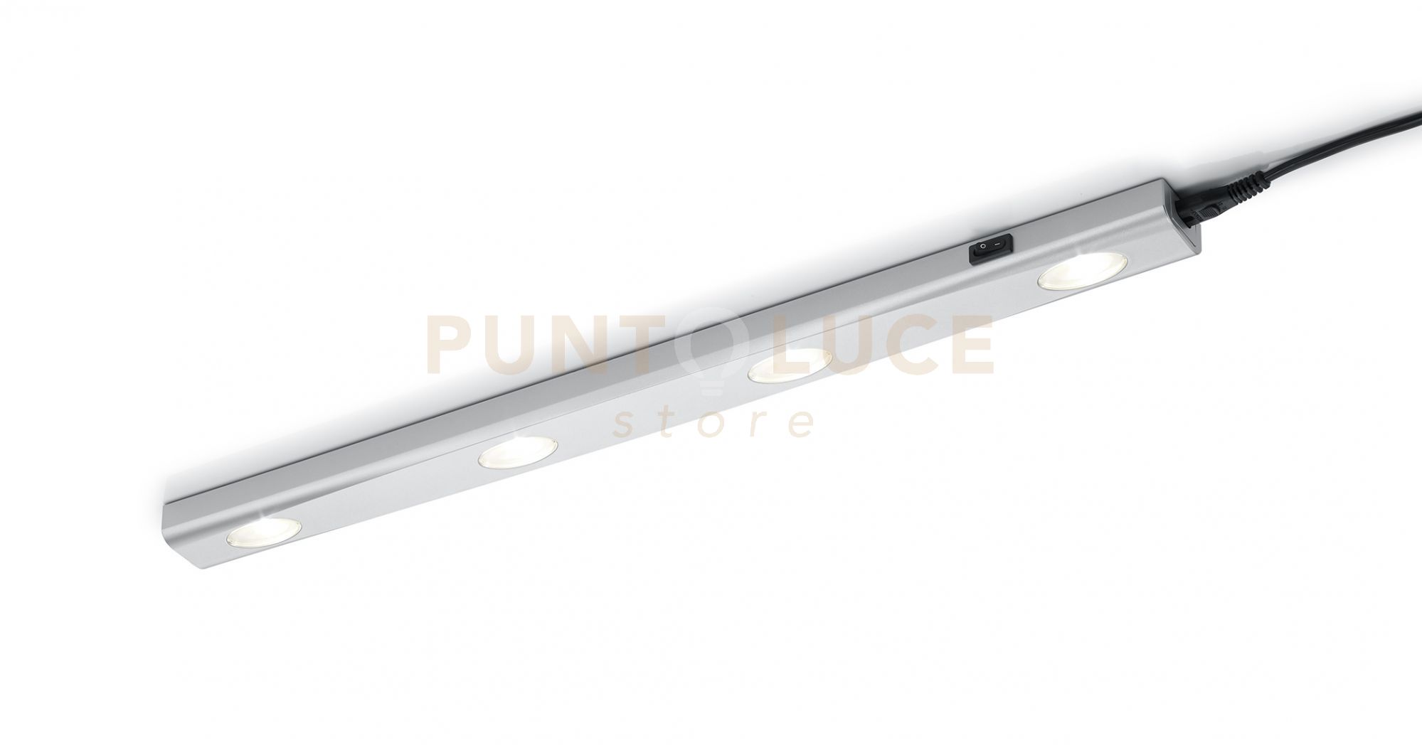 foto del prodotto applique a parete reglette led alluminio 4 punti luce aragon 273170487