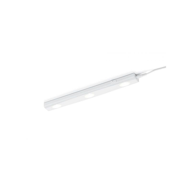 foto del prodotto applique a parete reglette led bianco 3 punti luce aragon 273170301