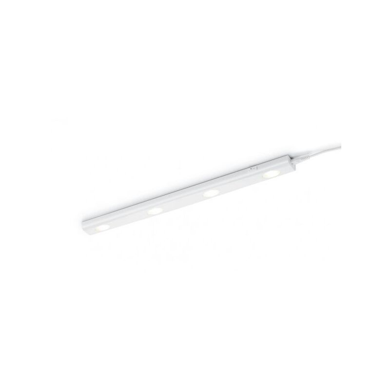 foto del prodotto applique a parete reglette led bianco 4 punti luce aragon 273170401