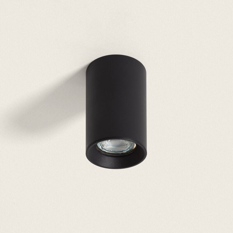 foto del prodotto applique a soffitto alluminio adonai nero