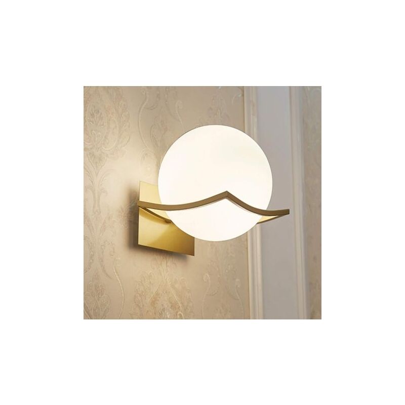 foto del prodotto applique, applique per interni, lampada da parete, applique e27, lampada da parete per camera da letto, applique dorata lampadina non inclusa oro