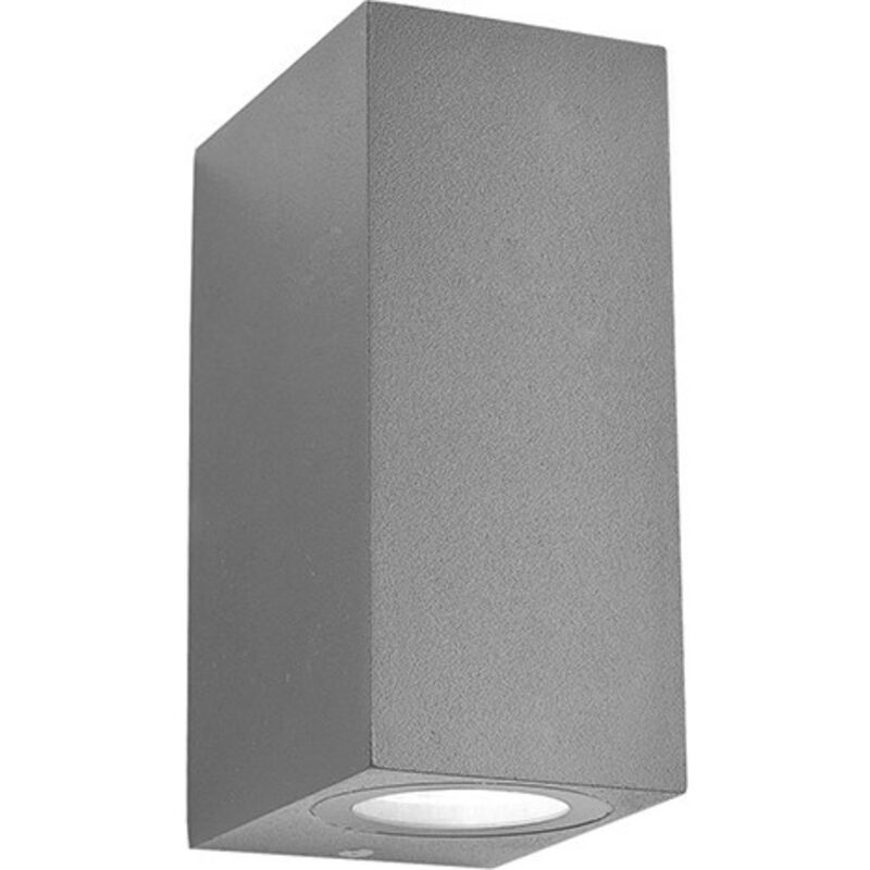 foto del prodotto applique botticelli 2x gu10 7x9xh15cm ip44 silver