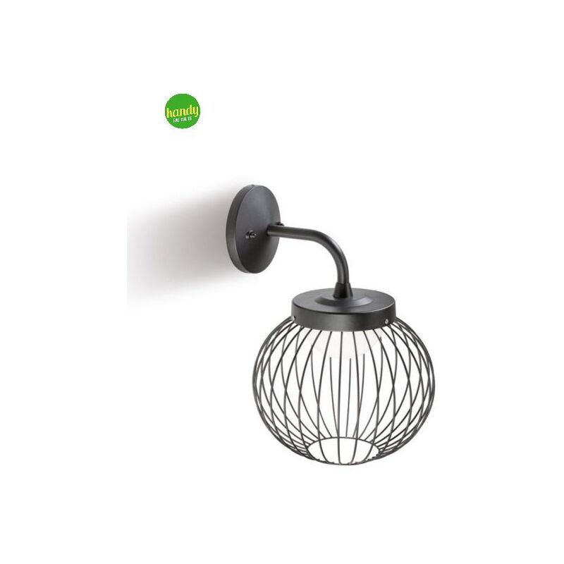 foto del prodotto applique cage sovil 20w nero
