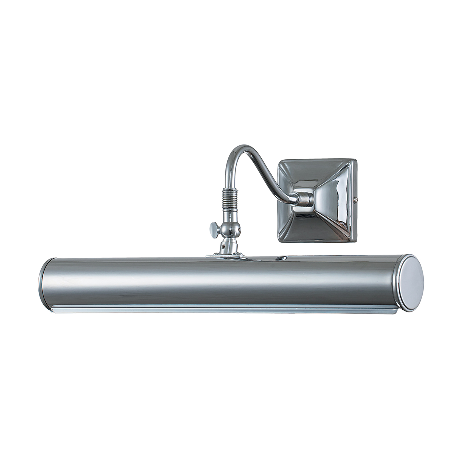 foto del prodotto applique classica picture light acciaio cromo lucido 2 luci e14
