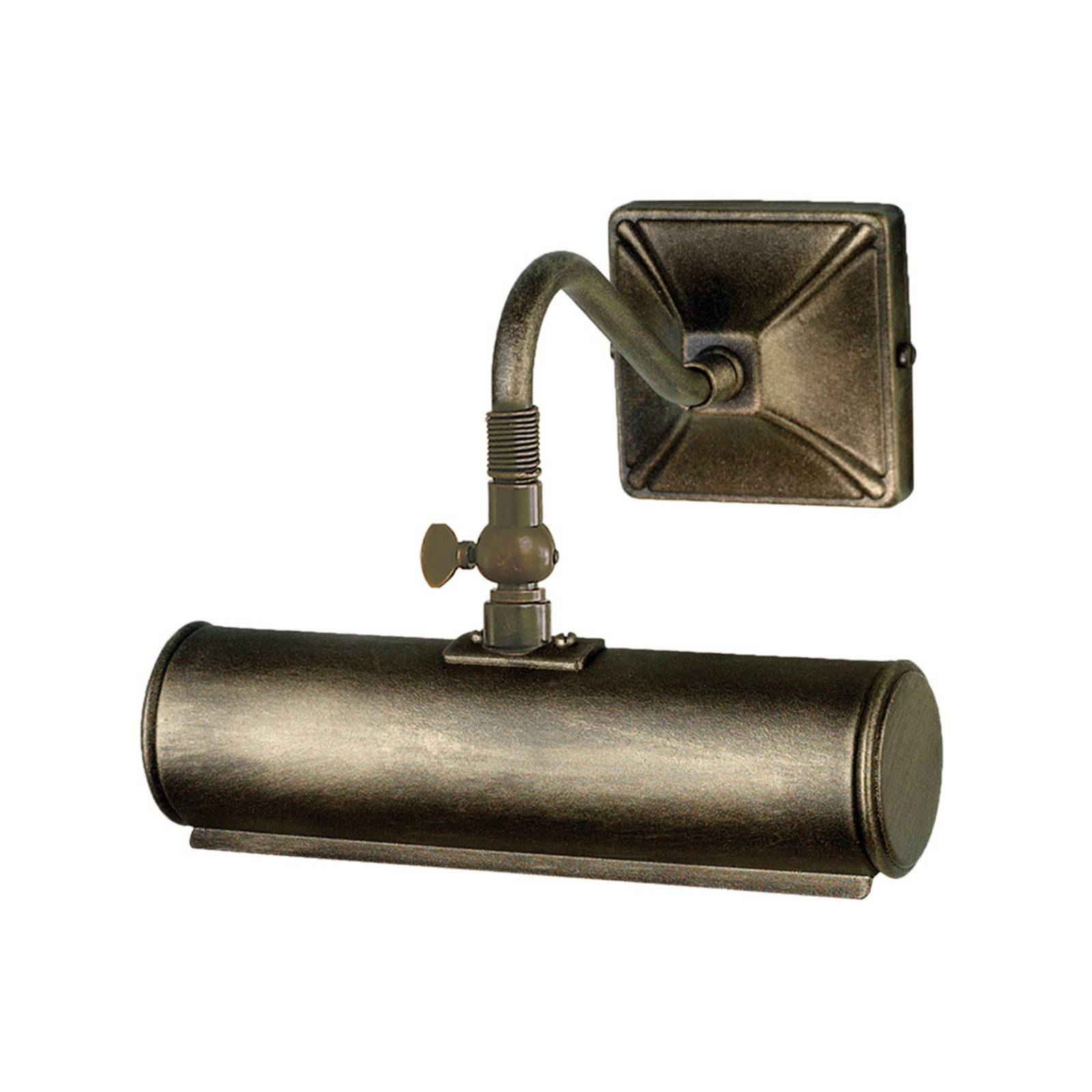 foto del prodotto applique classica picture light acciaio nero oro 1 luce e14